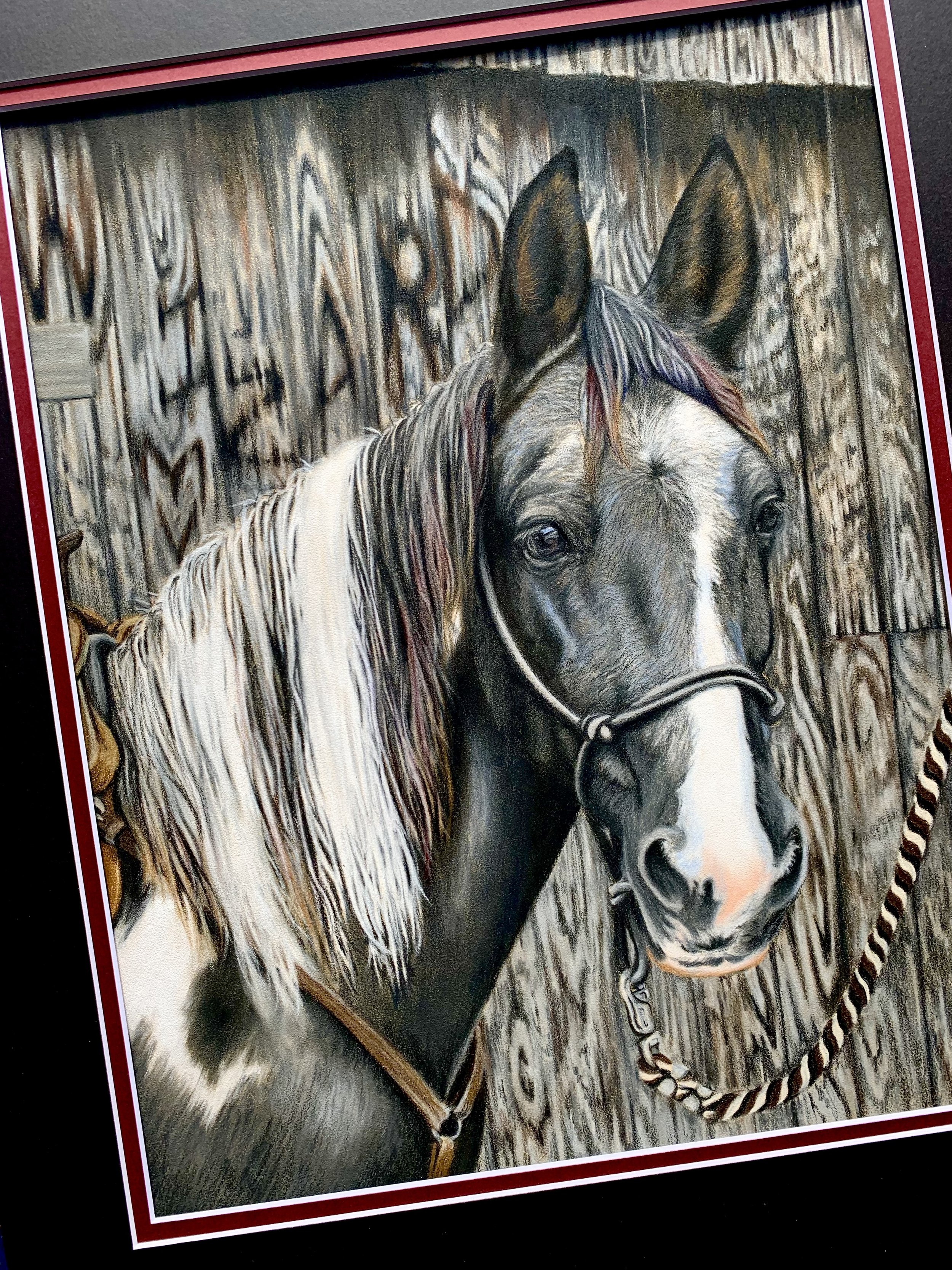 Memorial Portrait, "Wizard" 11"x14"