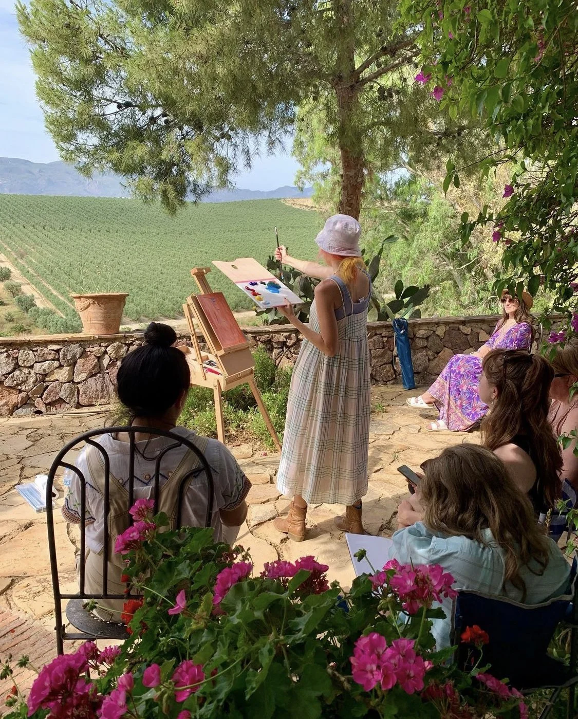 Plein Air In Paradise: Embracing The Unfamiliar In Spain