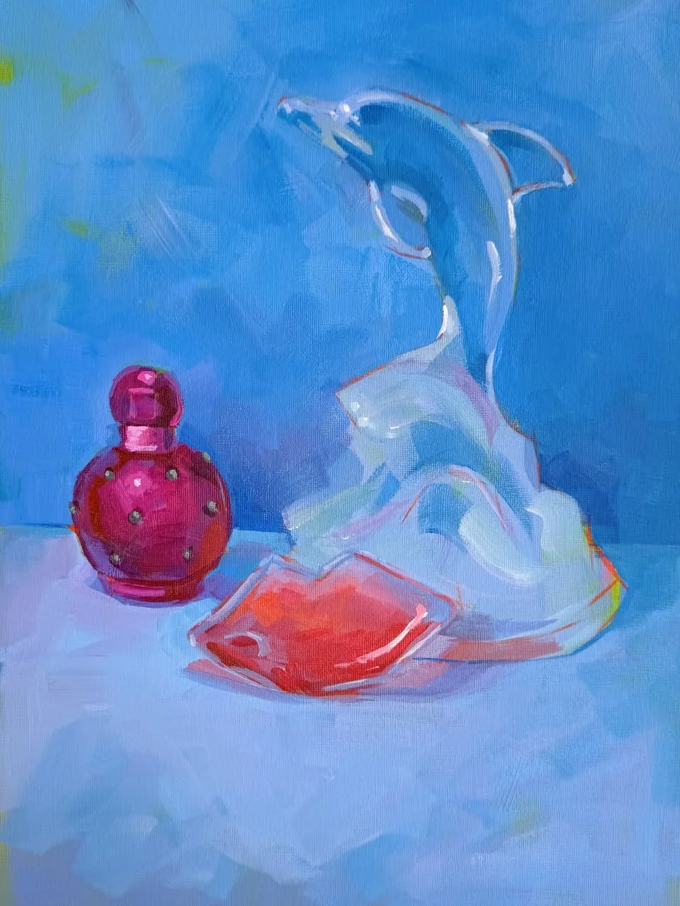 Dolphin and Fantasy Still Life Study.jpg
