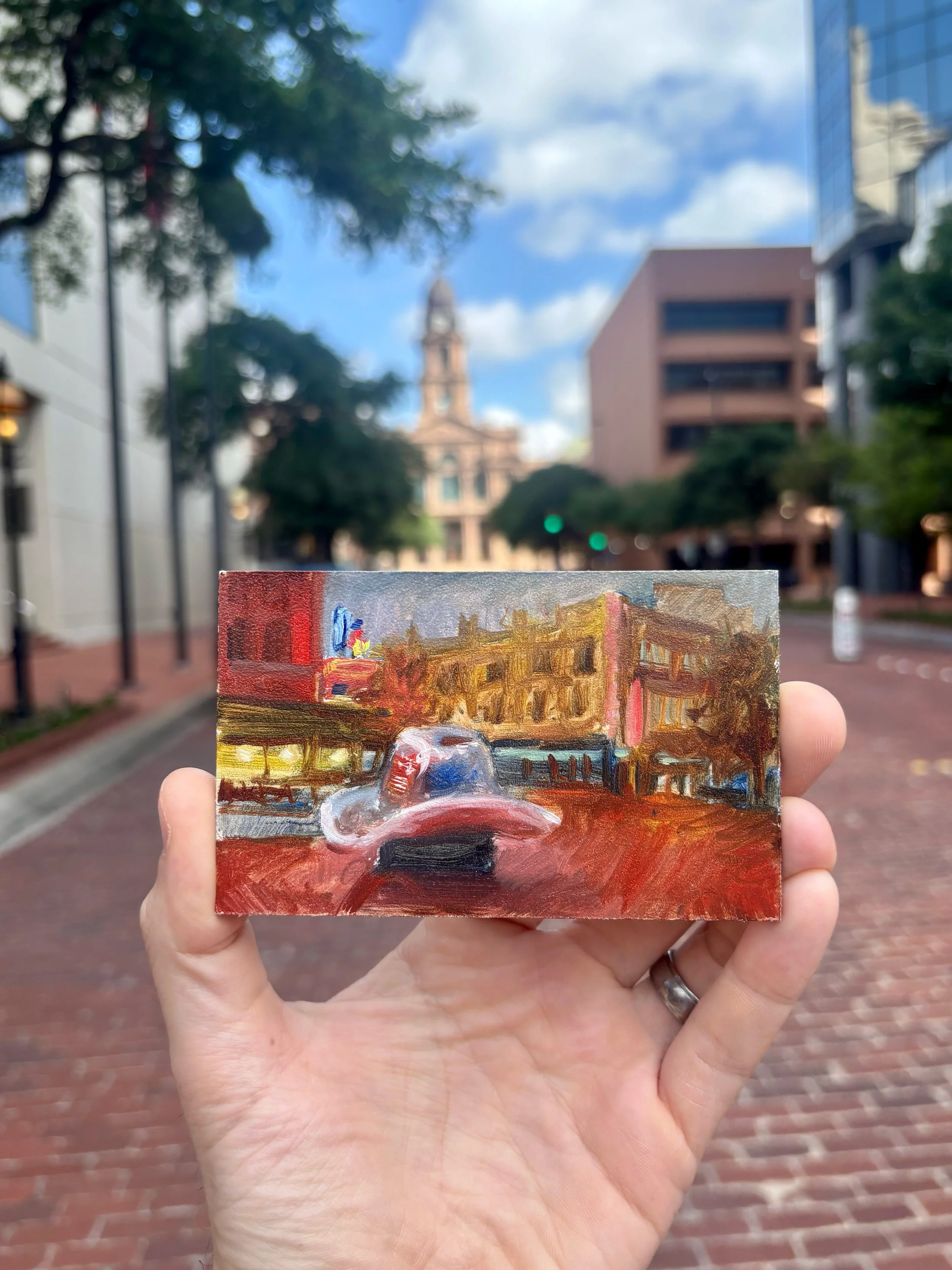 Cowboy Hat Plein Air