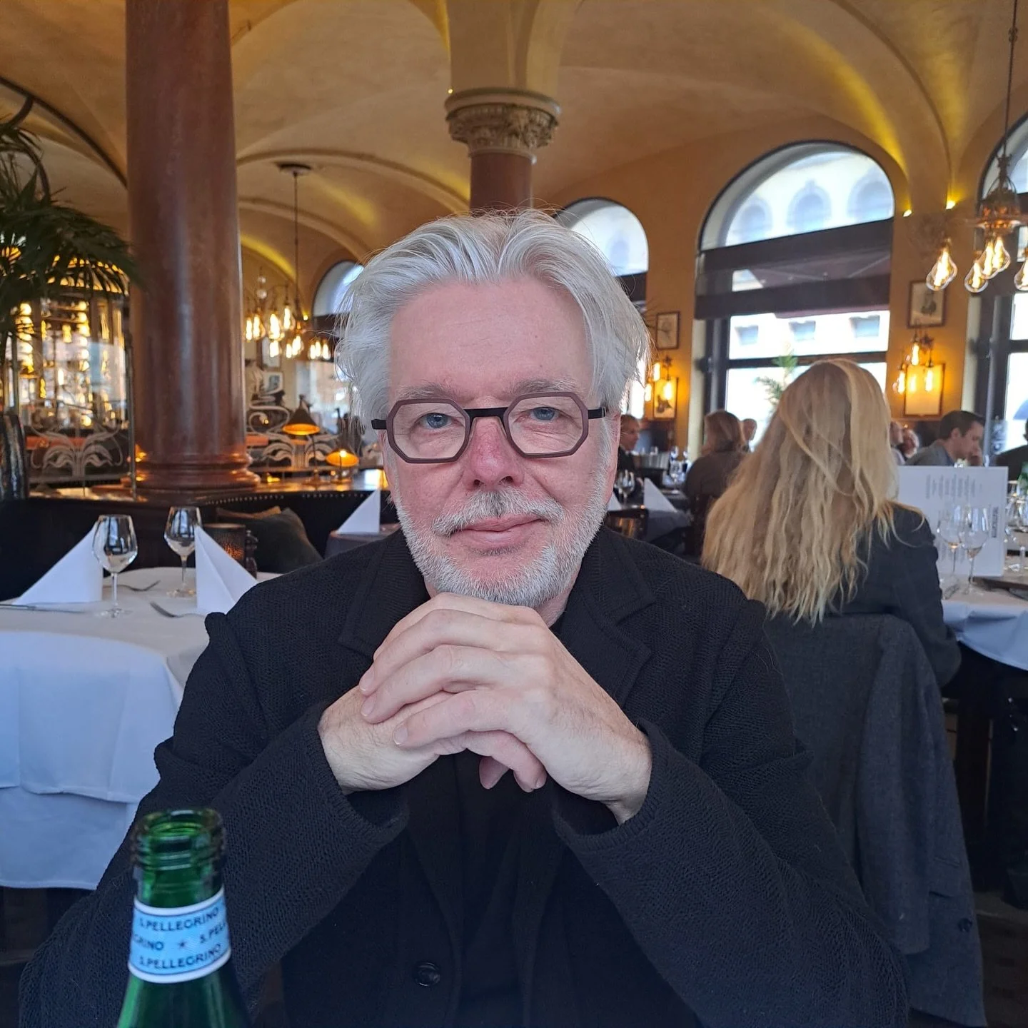 Having lunch at my favourite restaurant Teatercafeen Oslo Phil before tonight&rsquo;s concert with @filharmonien.