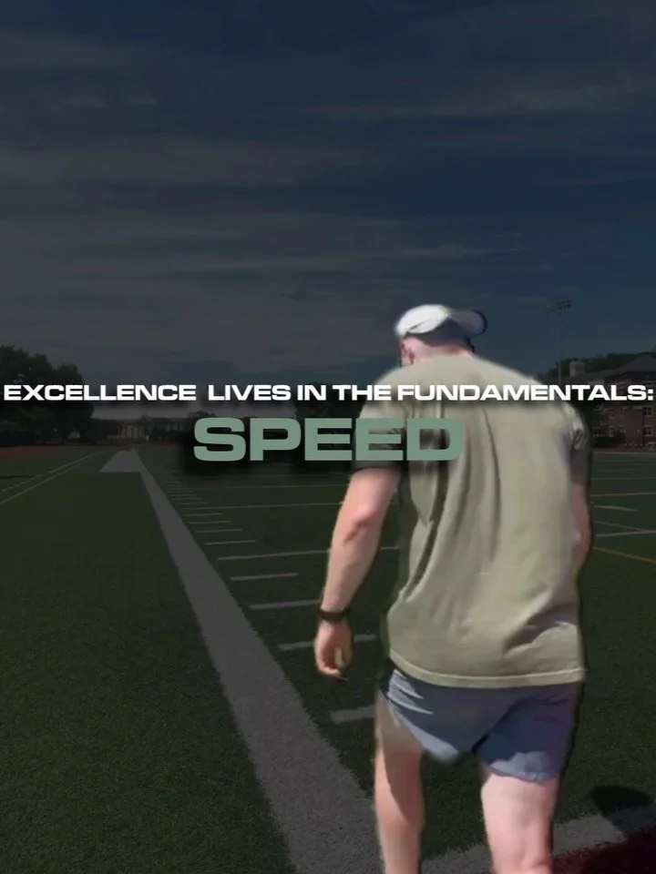 Speed: Excellence Lives In The Fundamentals

The approach can be simple. There are other methods and they too can get you faster. But we also know the fundamentals work.

Simply, do it faster. The sprints. Some lifts. And plyometrics. Be strong. Do i