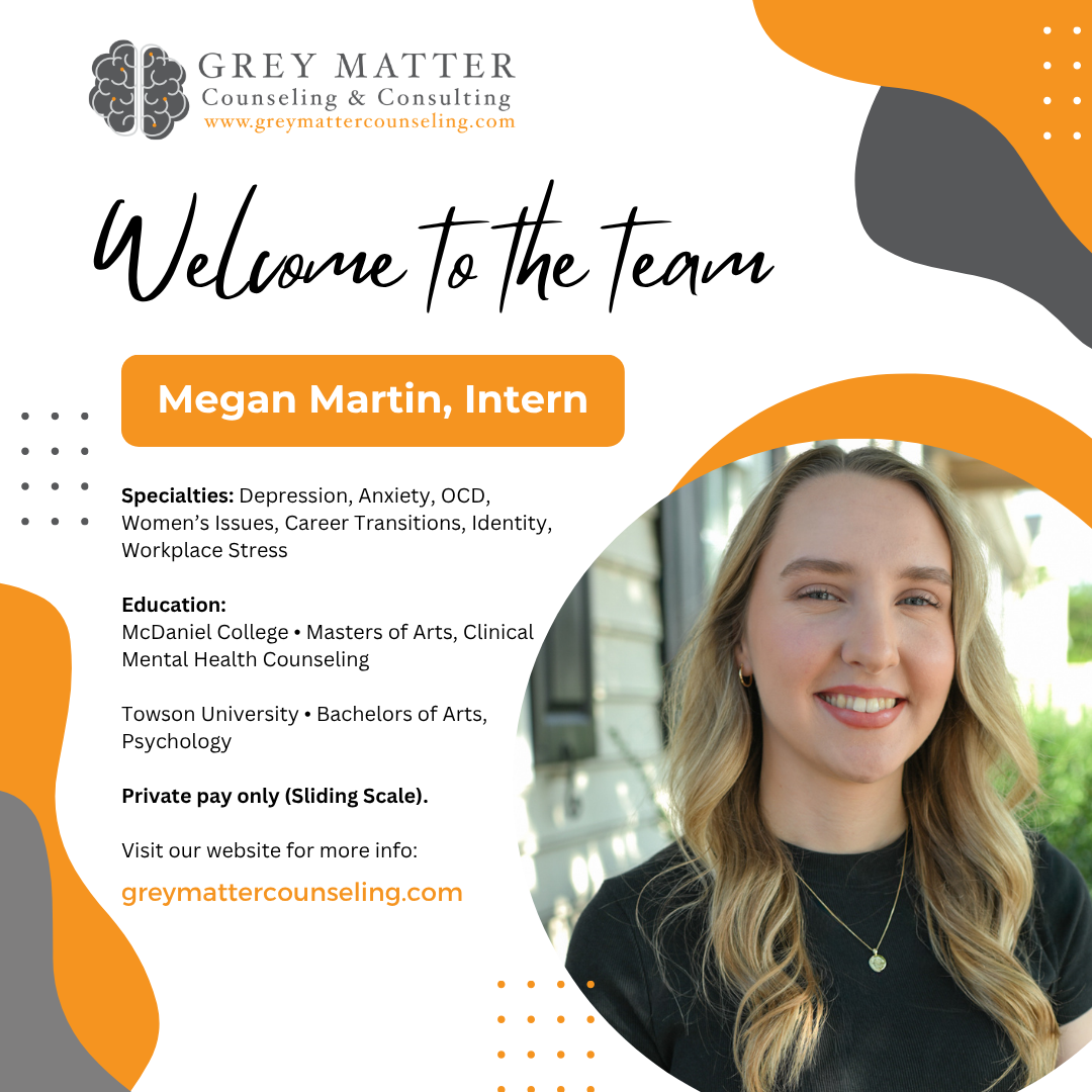 Welcome, Megan, to the team!