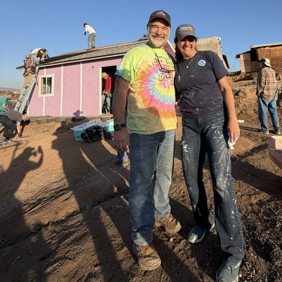 Working hard with big smiles