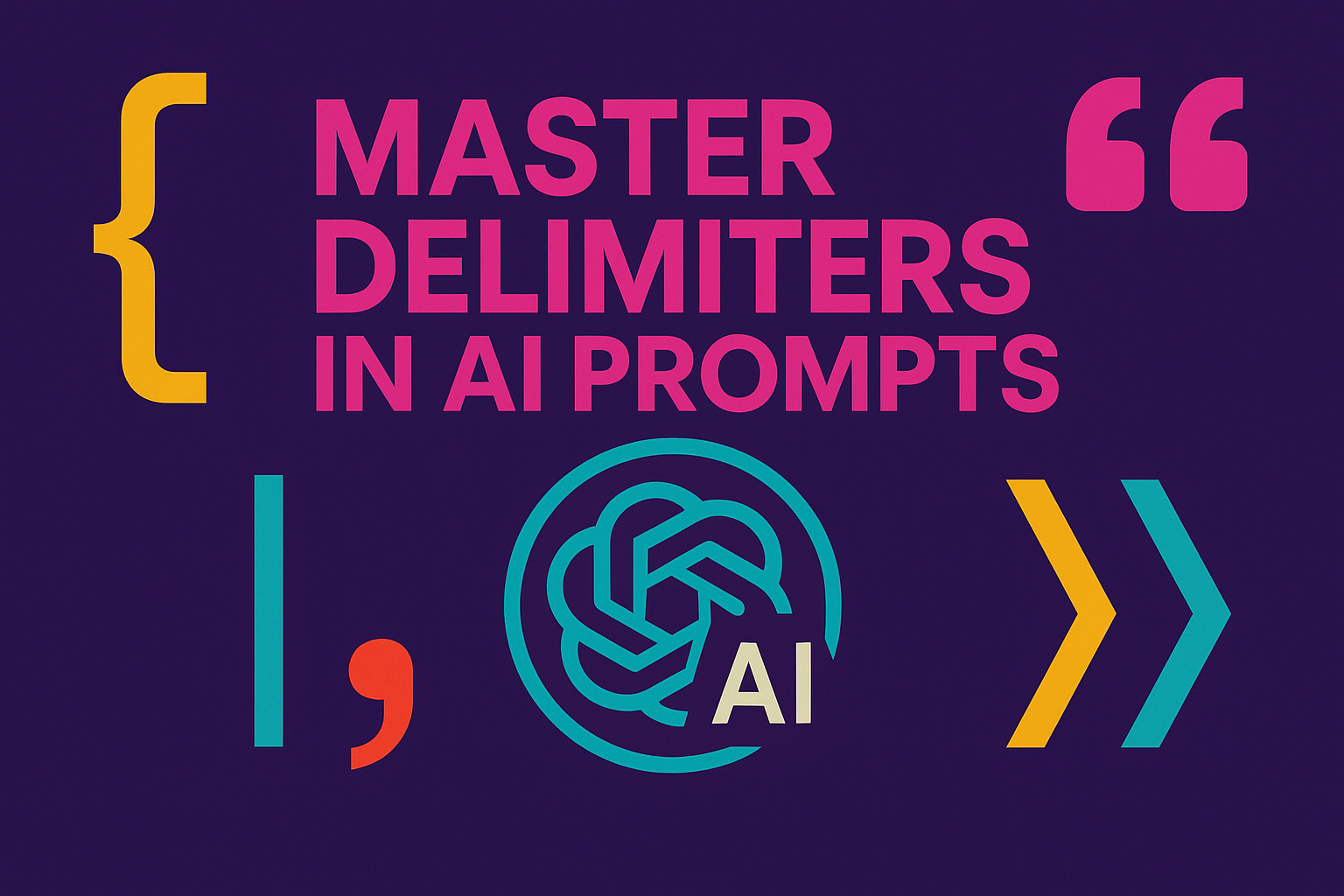 Mastering Delimiters in Prompt Engineering: A Guide to Effective AI Communication