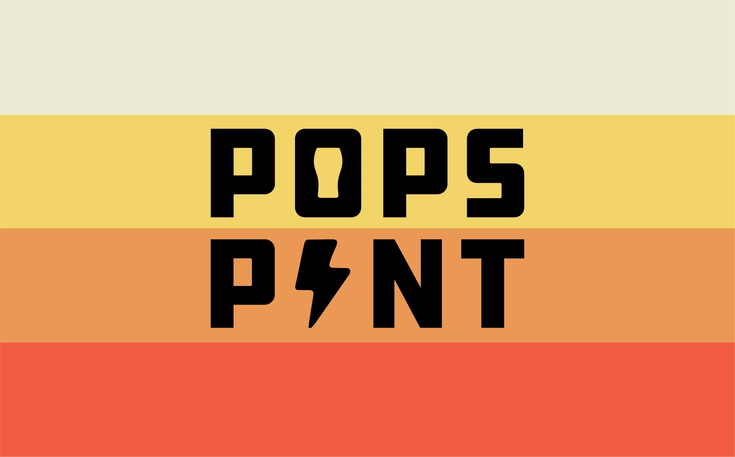 Pops Pint Full Color Background Logo