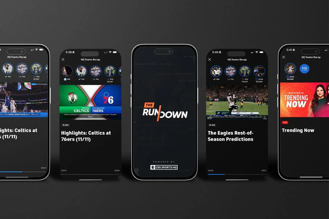 CBS Sports Personalized Vertical Video Channel