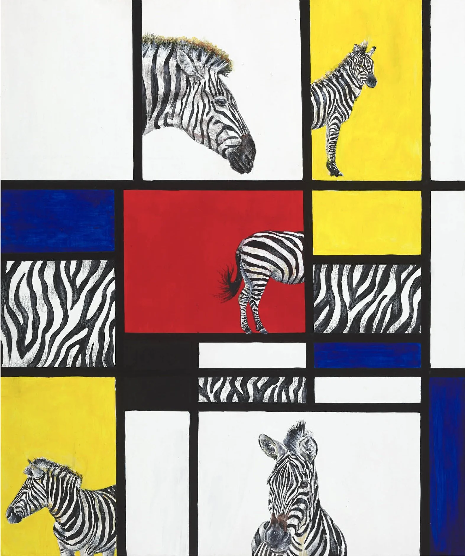 Mondrian Zebra