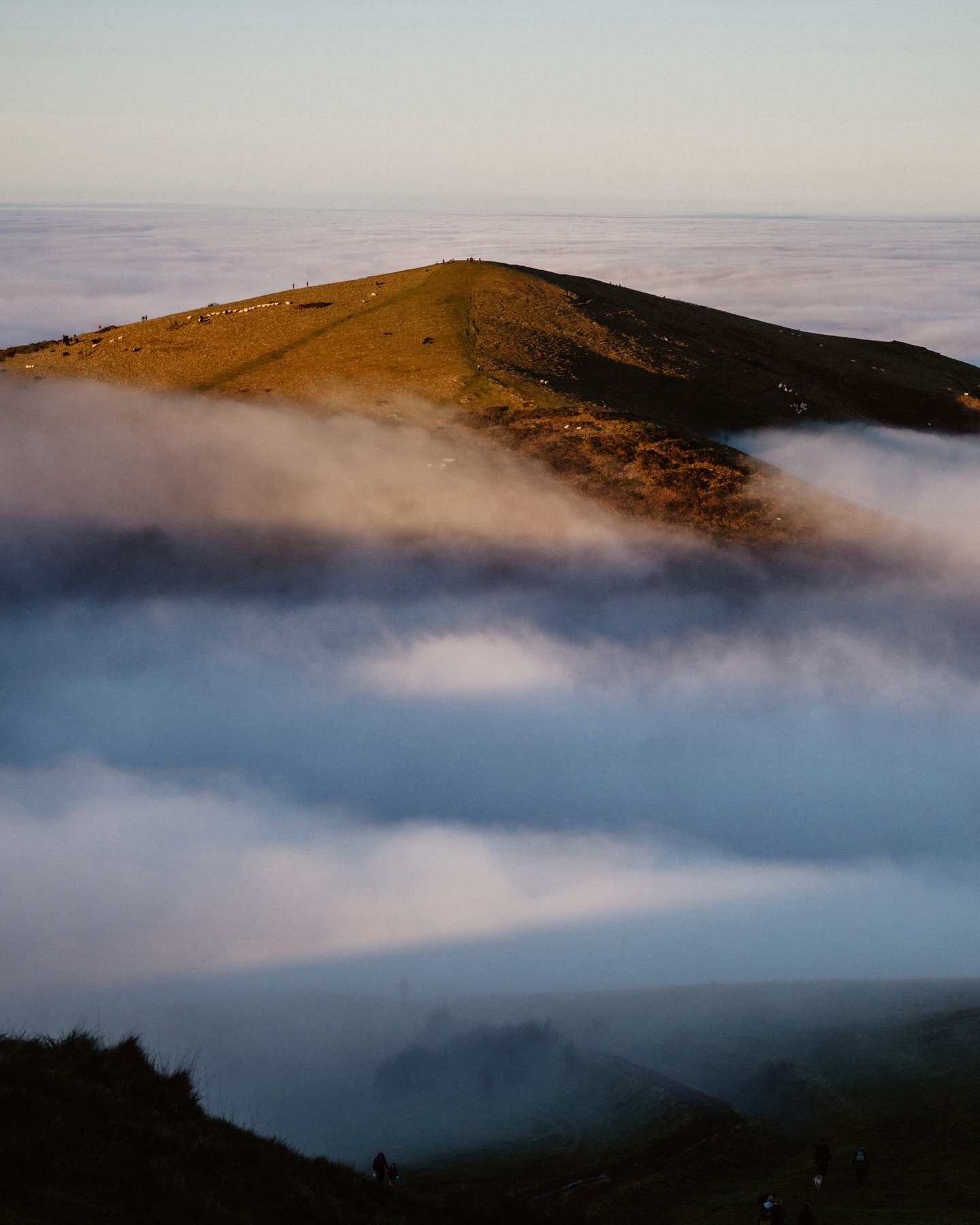 Today&rsquo;s cloud inversion up the Malvern Hills made me feel like I was back in the Alps. 
It&rsquo;s days like these that i have missed, the last few weeks have been day after day of darkness and cloud and i needed this bit of sunshine to ignite 
