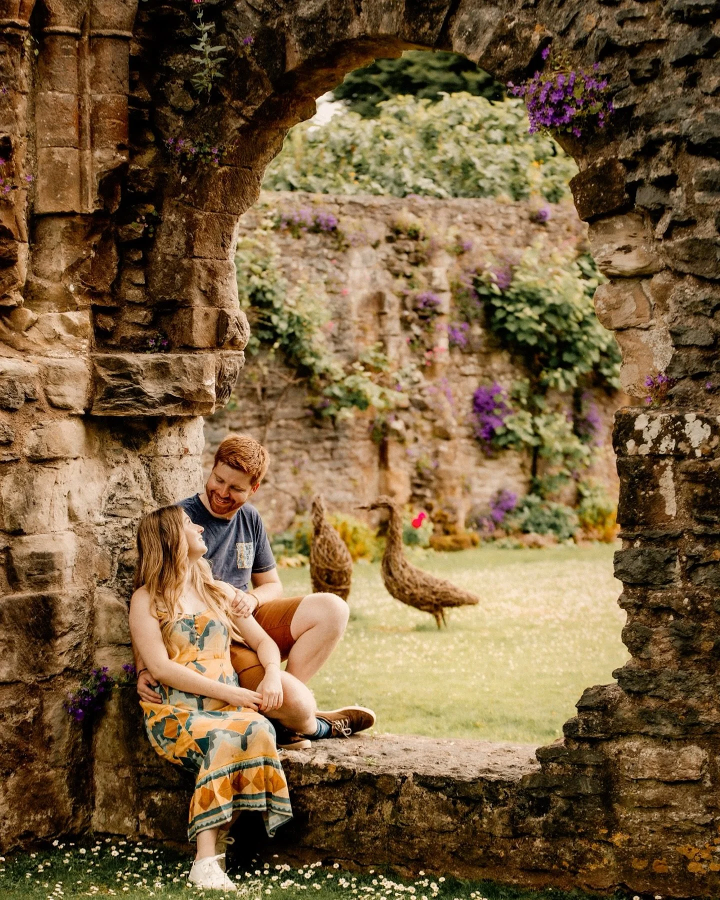 K&amp;H pre-wedding photoshoot at Much Wenlock priory was gorgeous. So excited to photograph their wedding next year, an absolutely lovely couple. 
I drive past Much Wenlock all the time but had never been into the national trust priory, it was compl