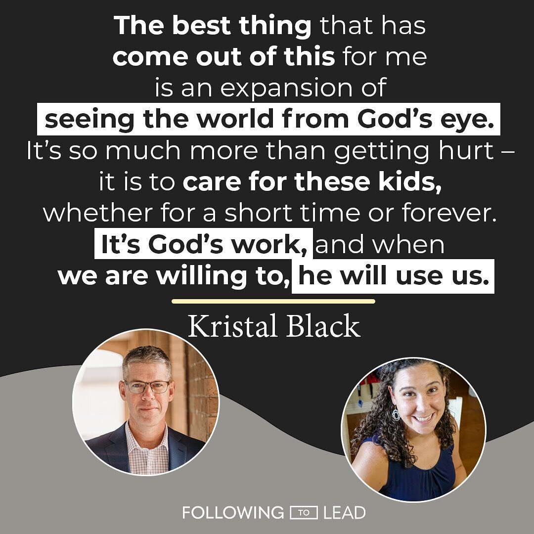 What an honor to get to speak with @kevinteast on the Following to Lead Podcast!

Link in my bio! ❤️

#followingtolead #fostercare #adoption #zero2fivefamily