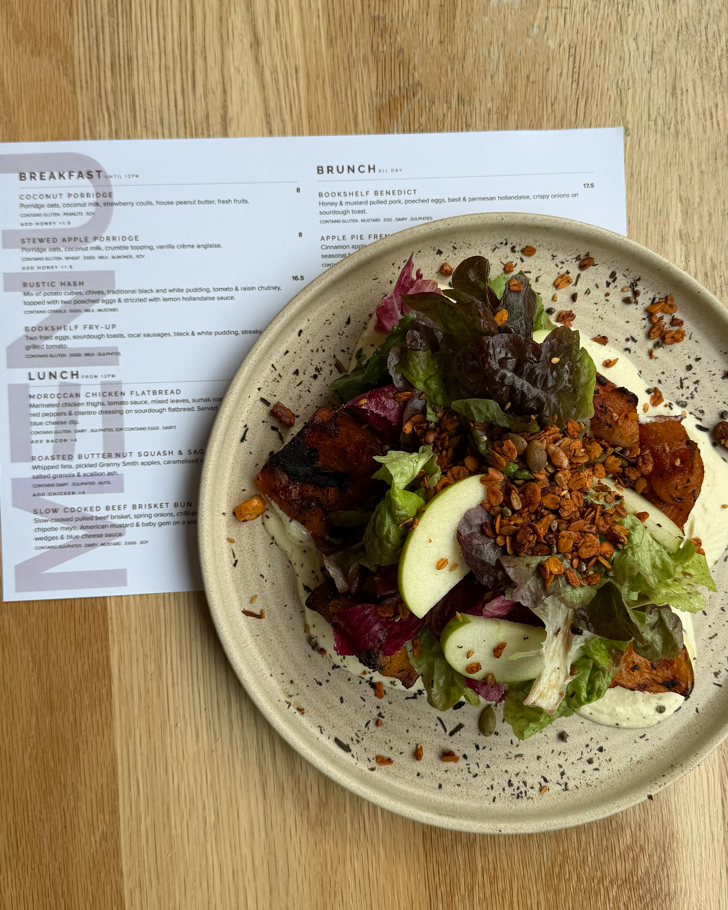 New Menu at The Elysian