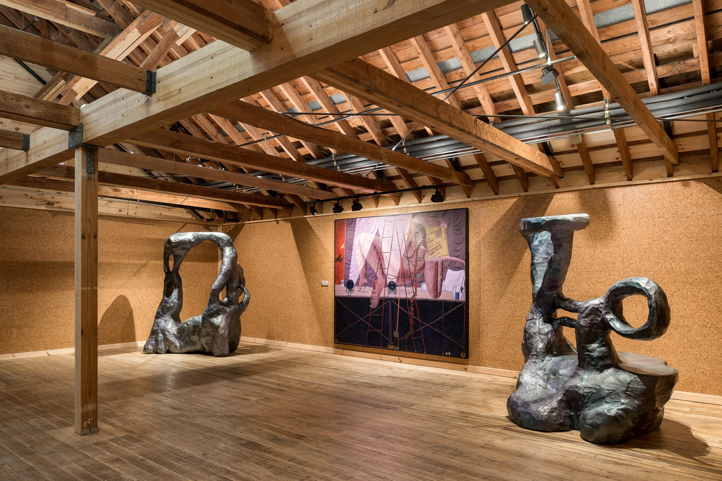 Slumpies 69 &amp; 70 by Jillian Mayer. Celeste Rapone's The Favorite, 2024.