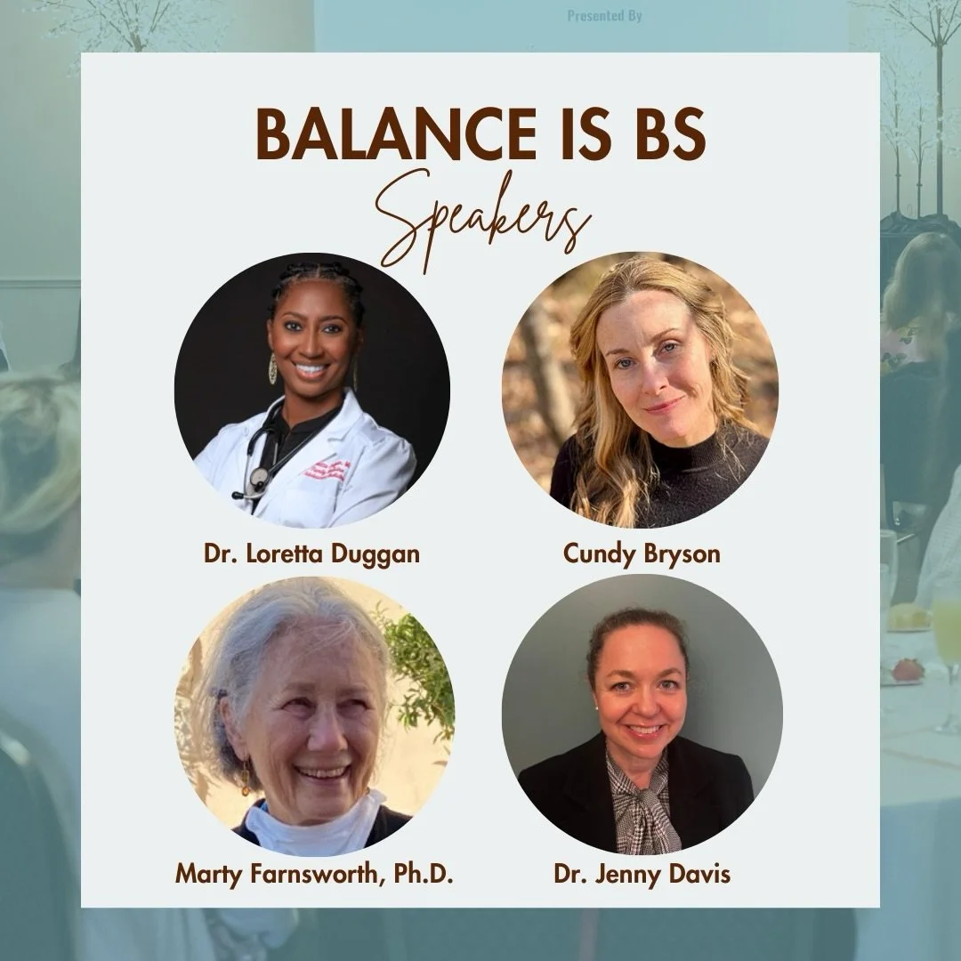 Meet the voices behind&nbsp;Balance is B.S.✨

One of the things we&rsquo;re most excited about is the depth and range of perspectives in the room. This conversation brings together women with lived experience and professional insight across healthcar