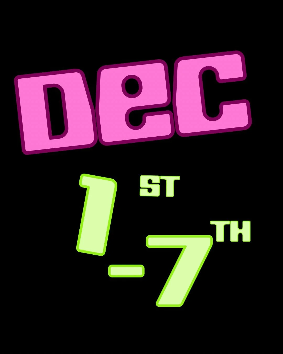 ❄️ First week of DECEMBER AT PARKSIDE ❄️