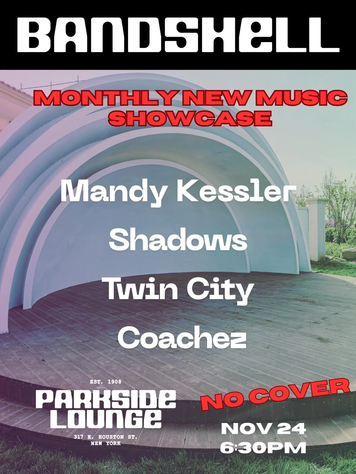 TOMORROW!! Check out this all new line up of music! No cover 🎸