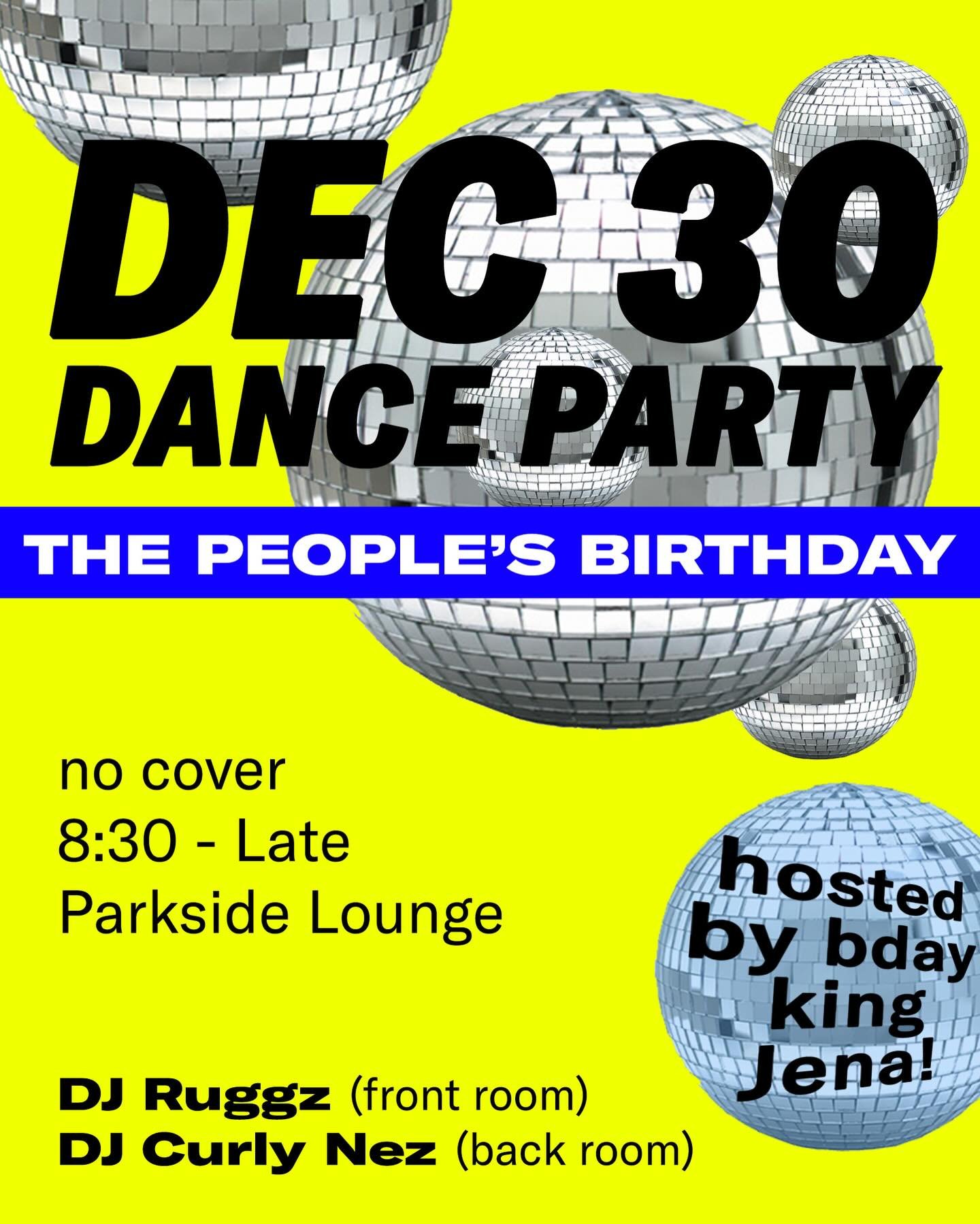 New Year&rsquo;s Eve EVE with your favorite Capricorns.  No cover.