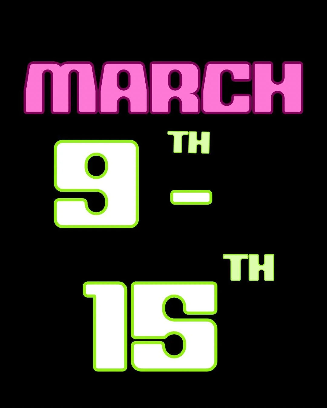 This week at Parkside Lounge 🌸