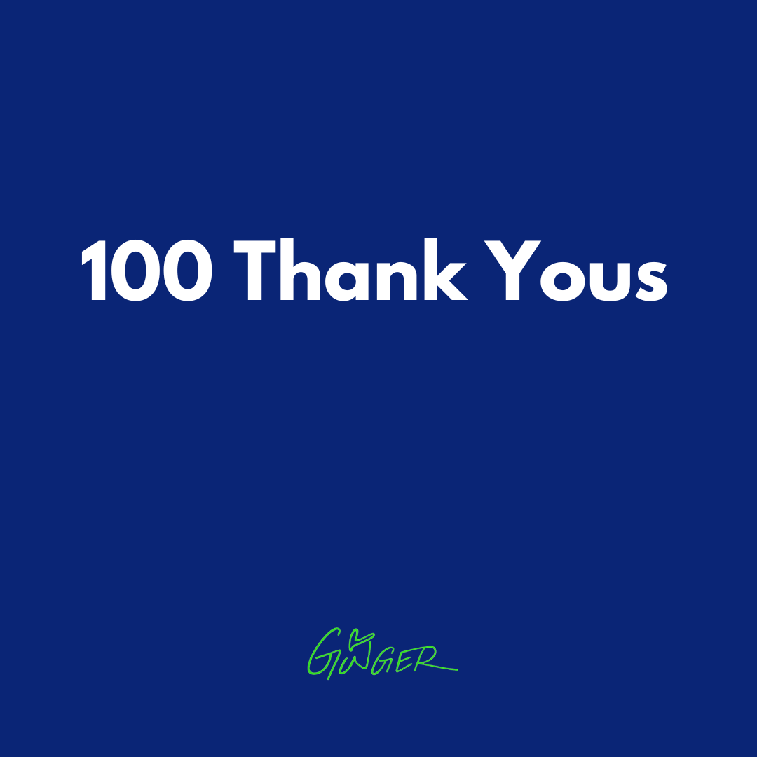 100 Thank Yous