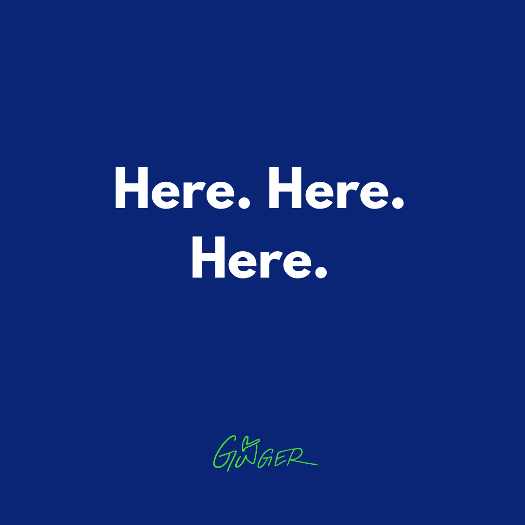 Here. Here. Here.