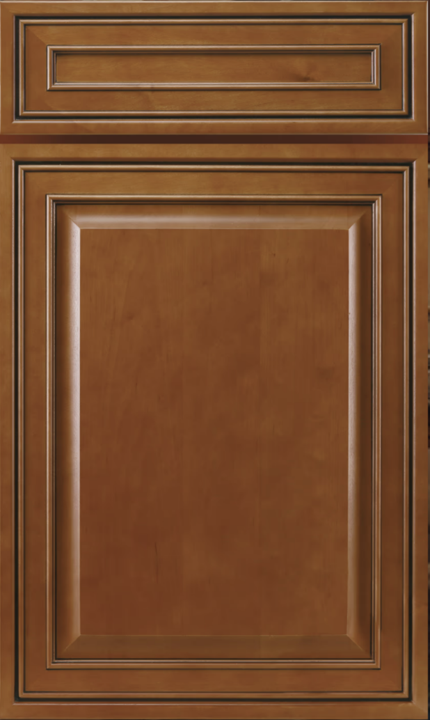 Round Rock designer provided J&K Mocha Glazed door style