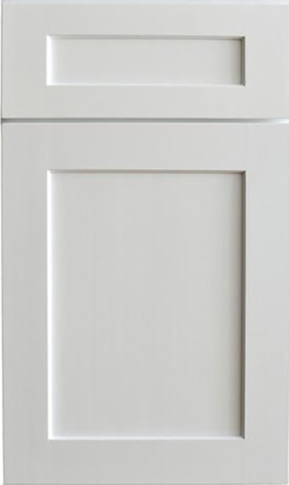 Round Rock designer provided Kavalan vanilla shaker door style