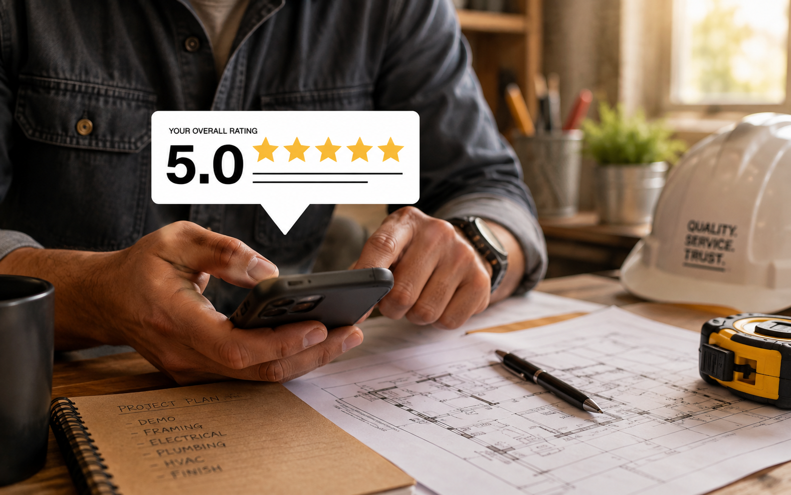 How to Get More Reviews for Your Home Improvement Business