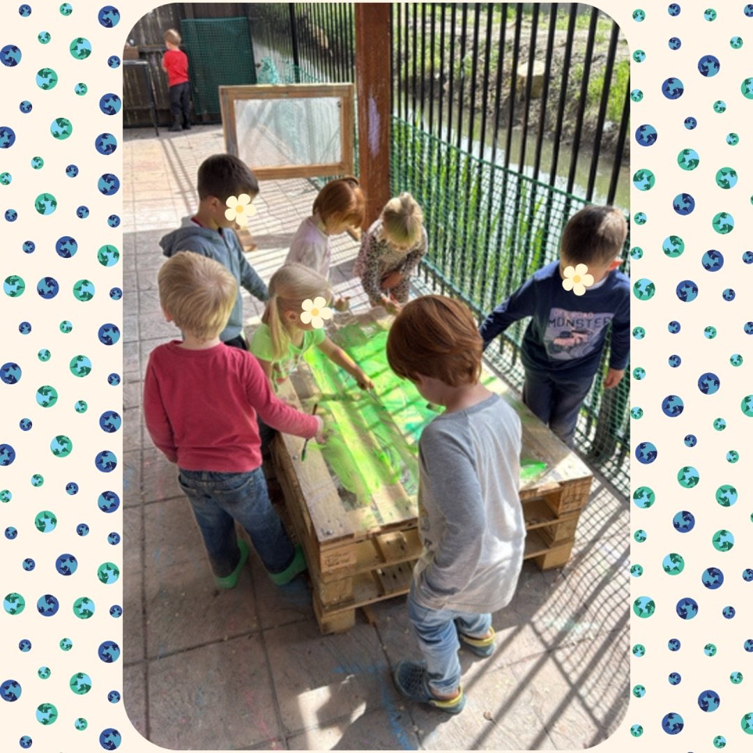 🌍🎨 Painting the Earth with friends + enjoying some fresh air = the perfect day!

#utahpreschool #utahdaycare #thewonderschoolhouse #sandy #earlychildhoodeducation #preschoolactivities