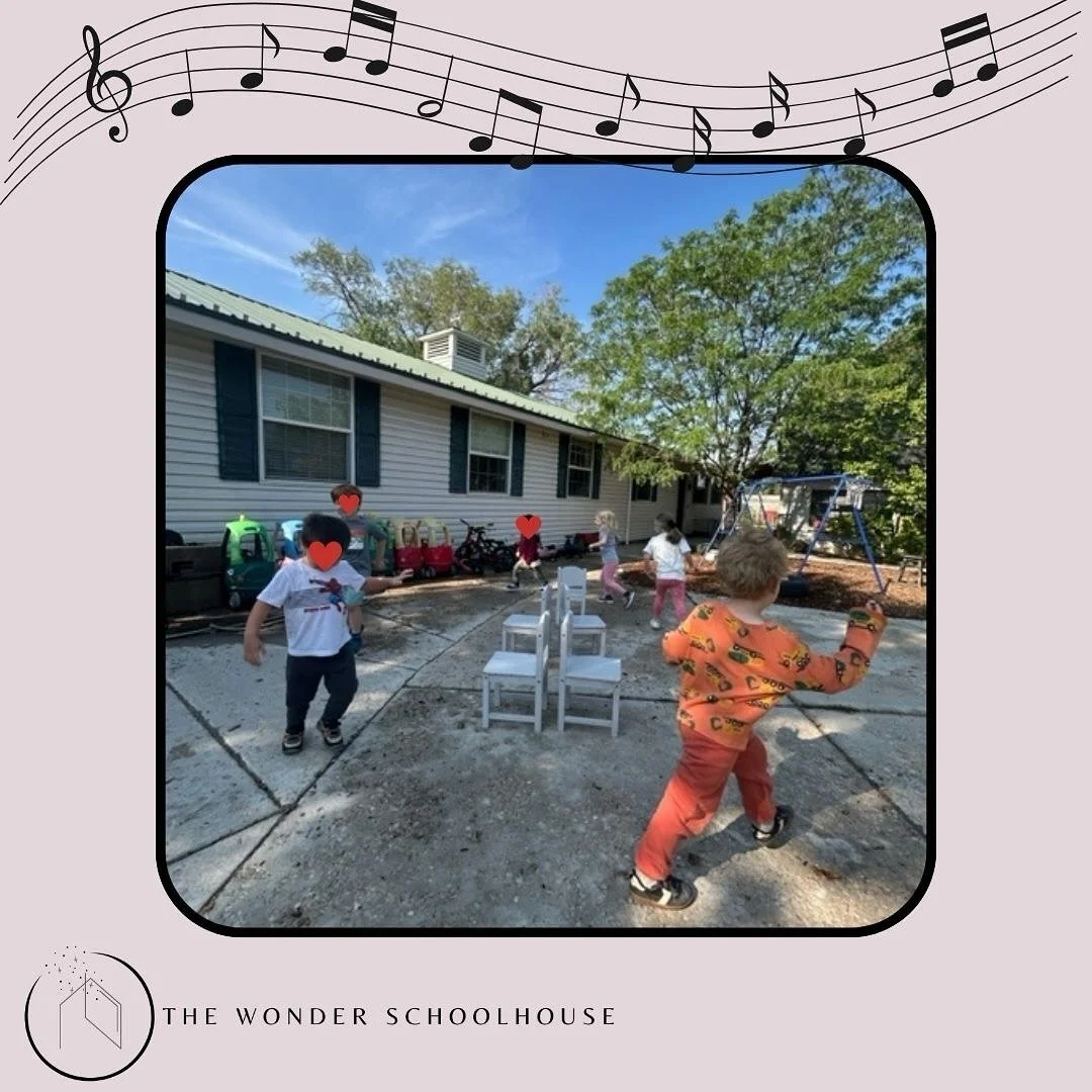 Lots of giggles, fast little feet, and music in the air 🎶💺 Our friends had the best time playing musical chairs!

#utahpreschool #utahdaycare #thewonderschoolhouse #sandy #earlychildhoodeducation #preschoolactivities