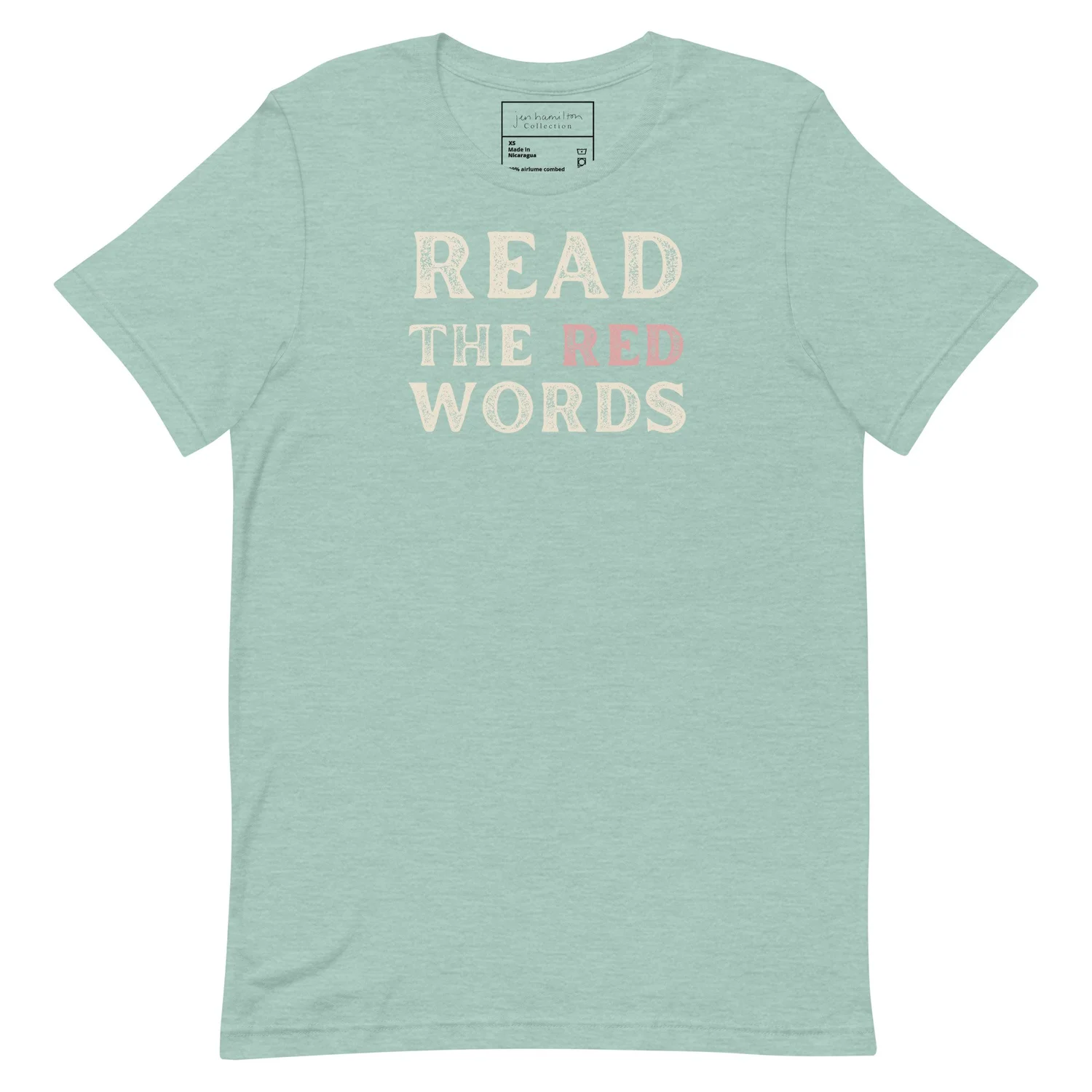 Read the Red Short Sleeve Tee — Jen Hamilton