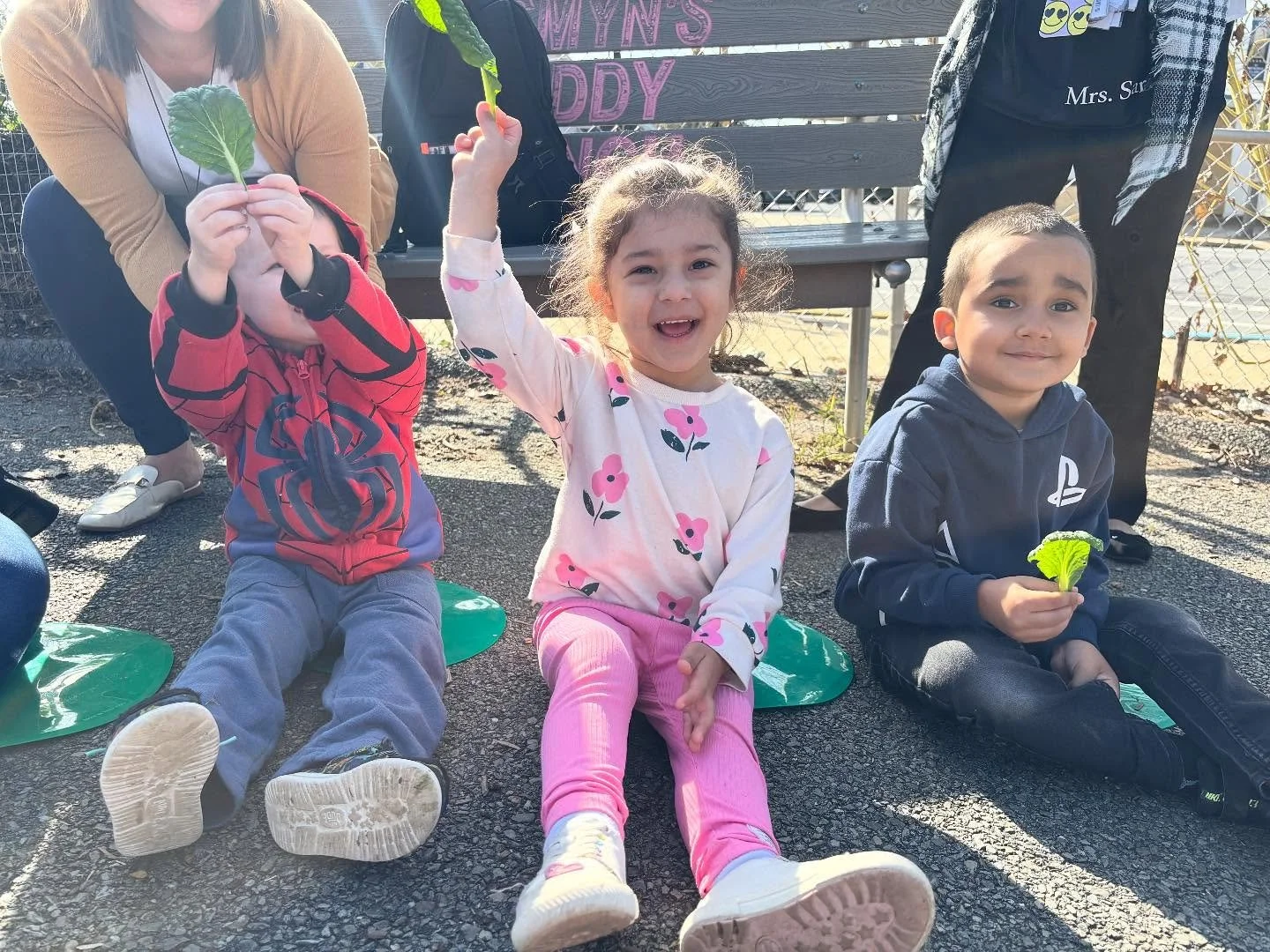 We had a beautiful fall morning in the garden with our friends at @cap_lanc !

After our review of all the delicious things we&rsquo;ve sampled so far (watermelons 🍉 &amp; cucumbers 🥒), students explored the garden in search of their friend Maple M