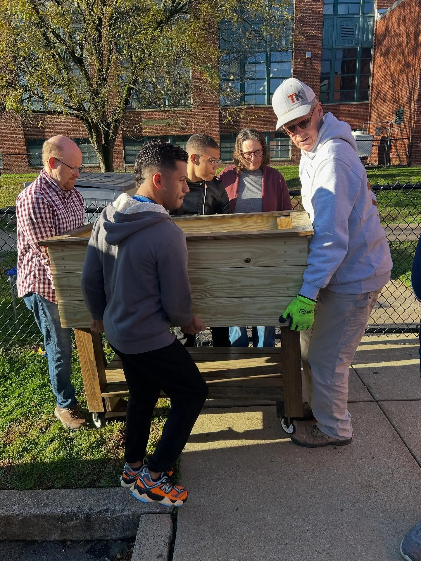 We&rsquo;re so grateful to the talented students and professionals at the BIA Building Futures Construction Career Day for building and donating a beautiful planter to The Edible Classroom!

This event brings together future builders and community pa