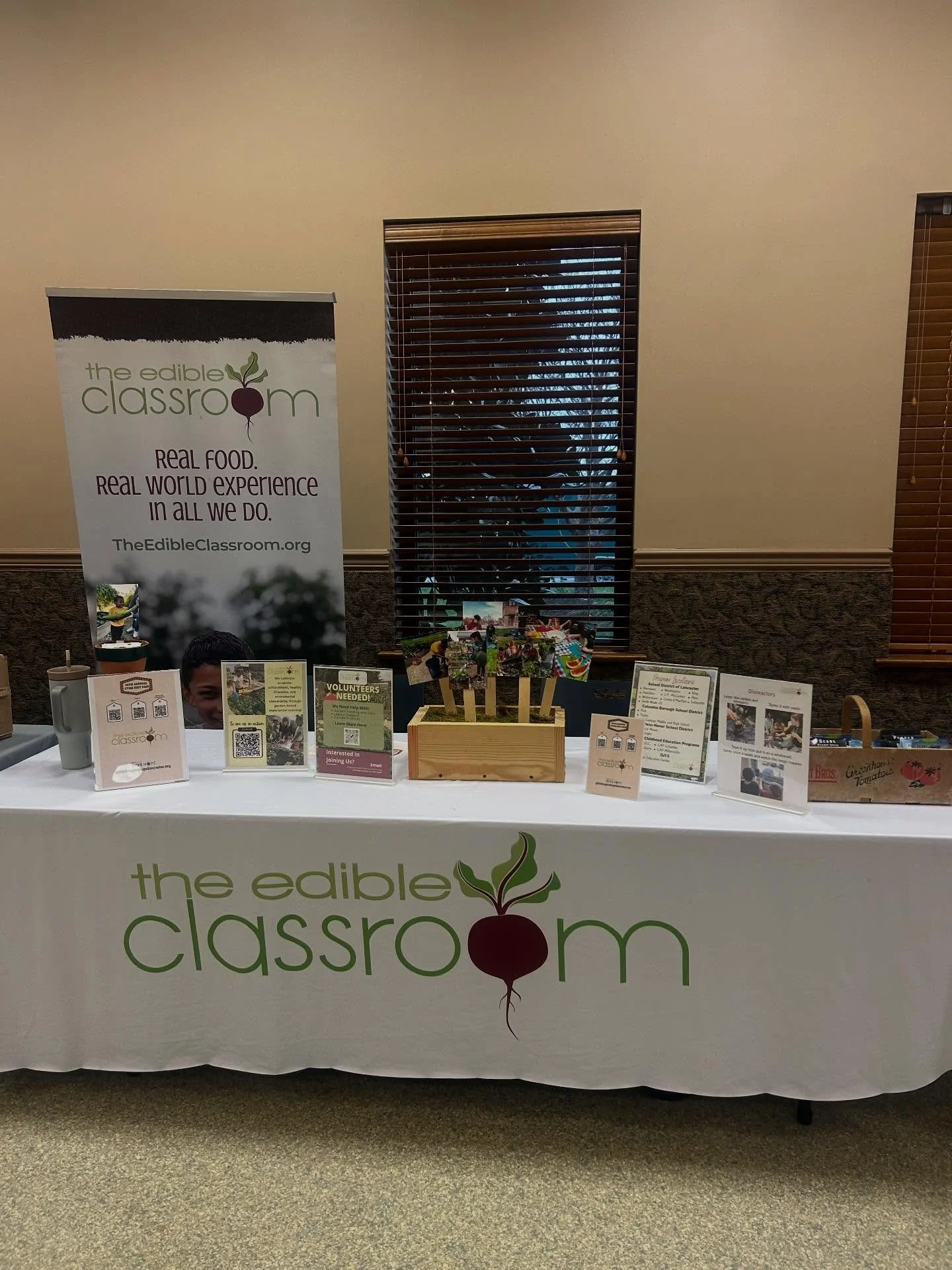We&rsquo;re all set up and ready for @giftsthatgivehopelancaster&rsquo;s 18th Alternative Gift Fair at the Farm and Home Center from 11am-3pm. Come out and see us!!!! 🫜
.
.
#shopsmallsunday , #supportnonprofits , #ethicalgiving, #shopsmall, #lancast