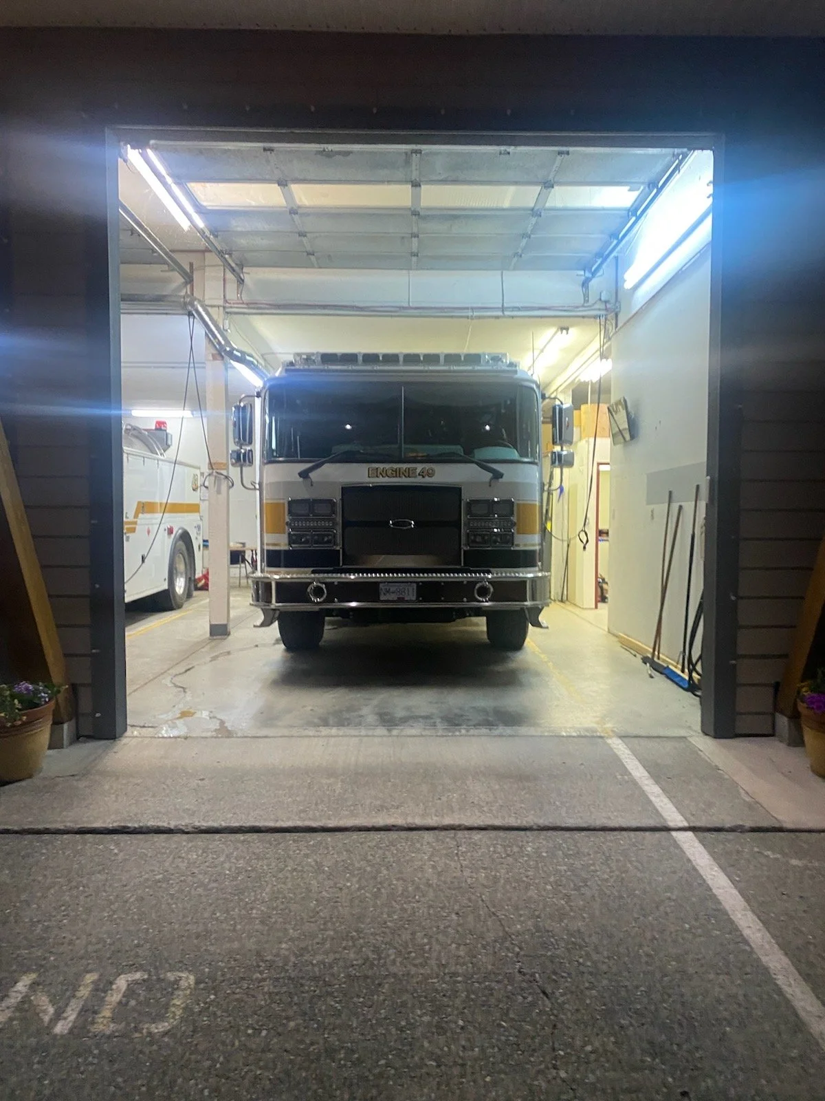 Engine 49 ready to go.