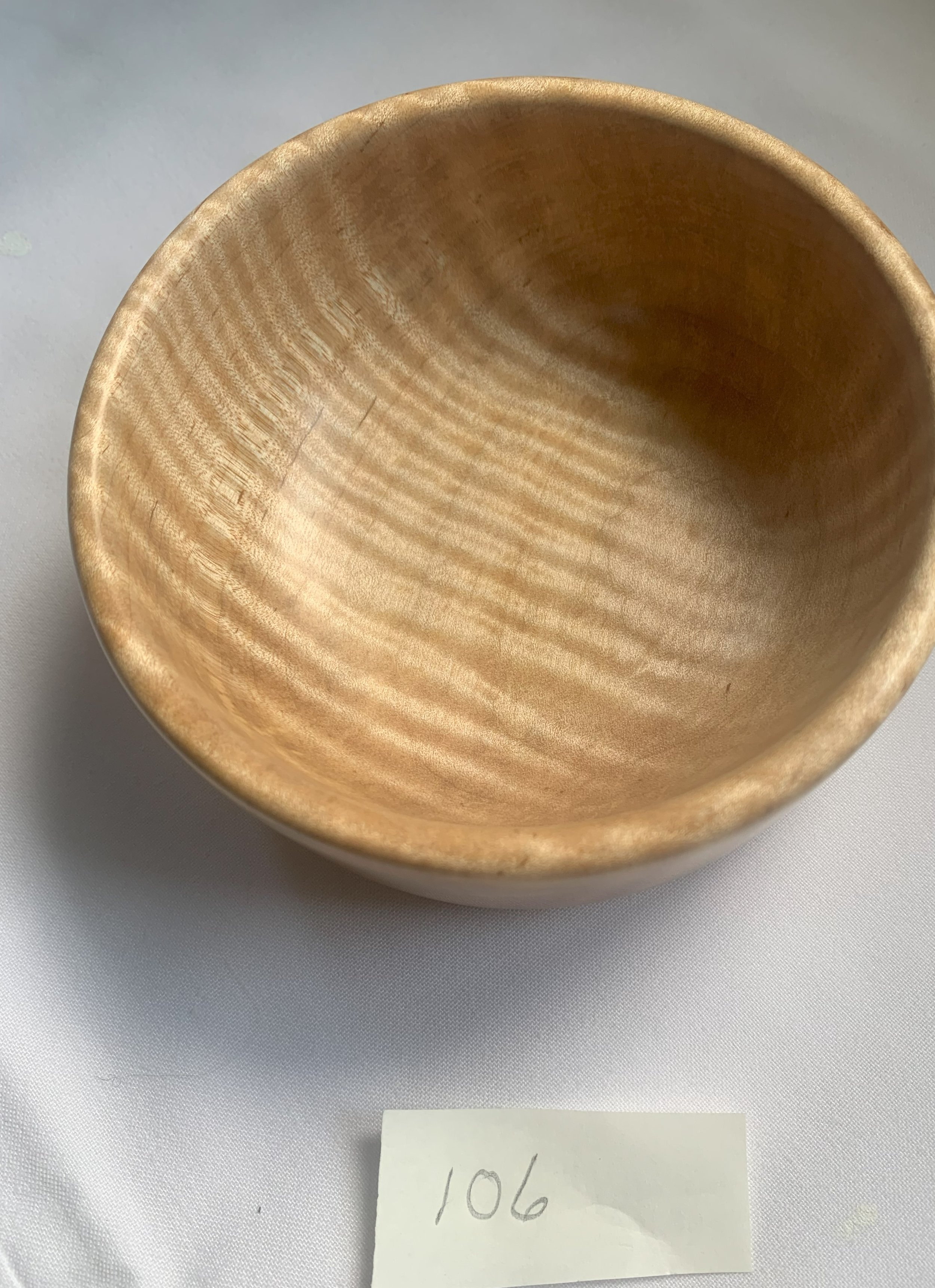 **Donation** 5" Curly Maple Bowl