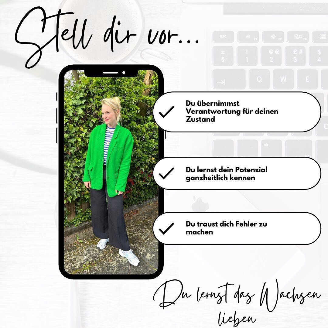 Du lernst das Wachsen lieben ✅ 

Deine Komfortzone wird dir endlich zu ungem&uuml;tlich &amp; du kannst dir vorstellen F&Uuml;R DICH in Ver&auml;nderung zu gehen? #letstalk 

☀️☀️☀️☀️☀️☀️☀️☀️☀️☀️☀️☀️