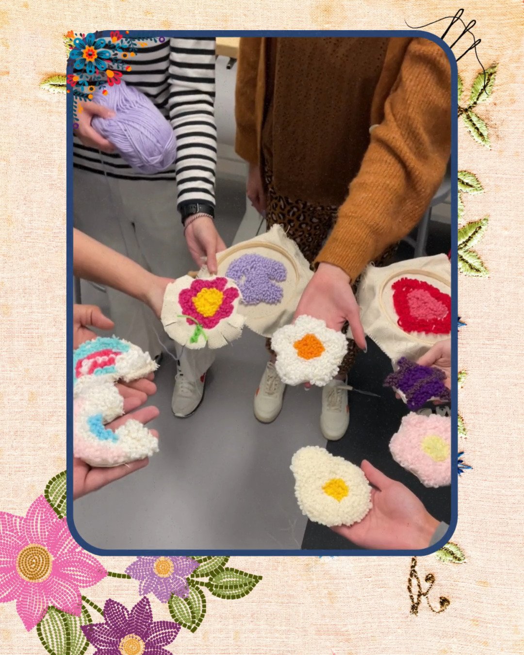 Downey City Library patrons are so talented! These crafty creations were made during last Saturday's punch needle embroidery workshop!
Want to learn a free new skill and bring home handmade art? Follow us here @downeycitylibrary to be the first to k