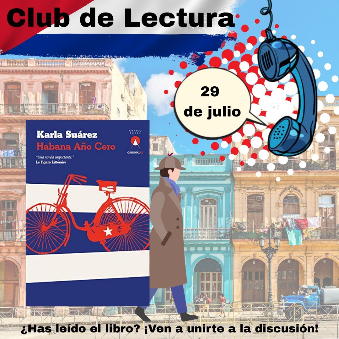 ¡Acompáñanos al Club de Lectura en Español!
¿Te gusta leer y compartir tus ideas?
La Biblioteca de la Ciudad de Downey te invita cordialmente a participar en nuestro próximo encuentro del Club de Lectura en Es