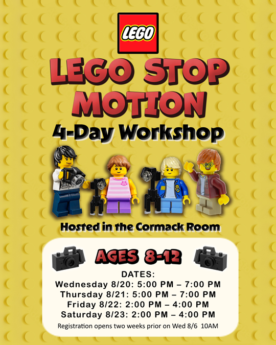 LEGO Stop Motion Animation 4-day Workshop