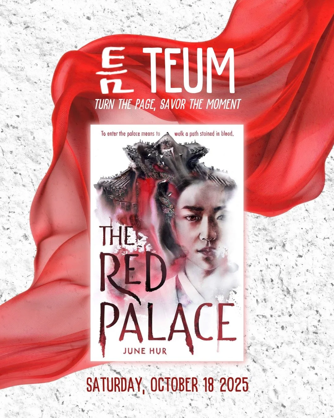 Thank you all who joined us for Teum on October 18!💘 We had so much fun crafting, talking and sharing our thoughts and laughter over some delicious Korean snacks😋. 

Our next meeting is on Saturday, December 13 at 11:00 am🐅. 

Turn the page, savor