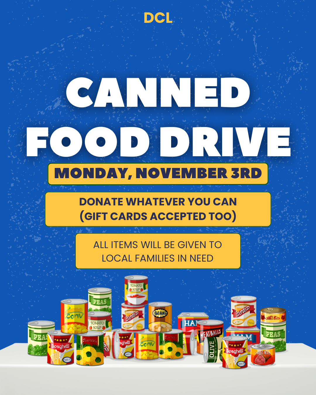 Thanksgiving Canned Food Drive