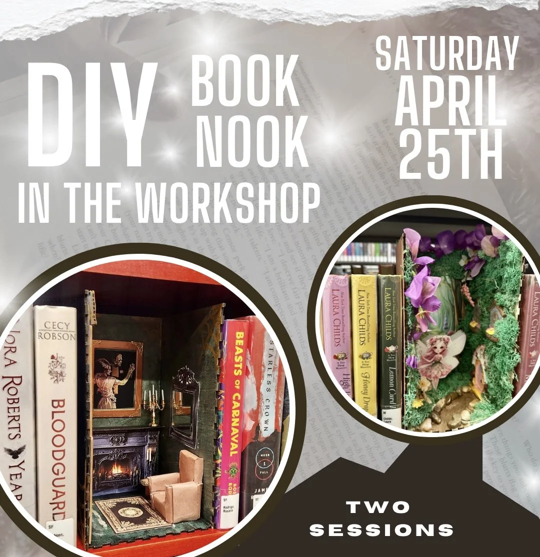 DIY Book Nook in the Workshop (Ages 16+)  