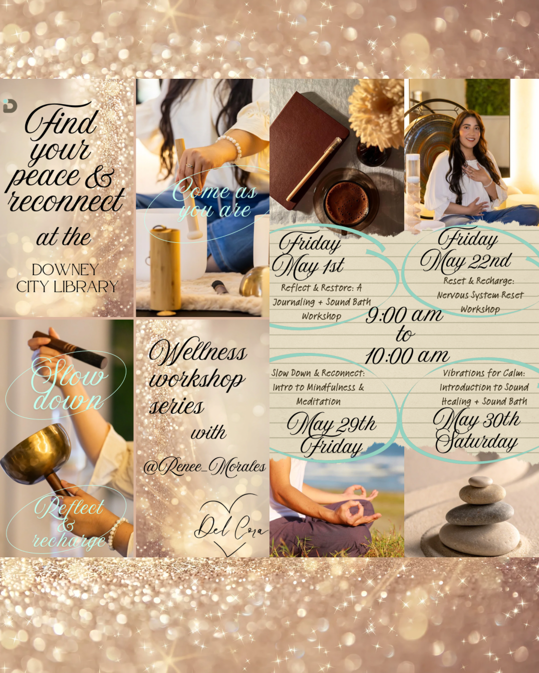 Reflect &amp; Restore: A Journaling + Sound Bath Workshop (Adults)