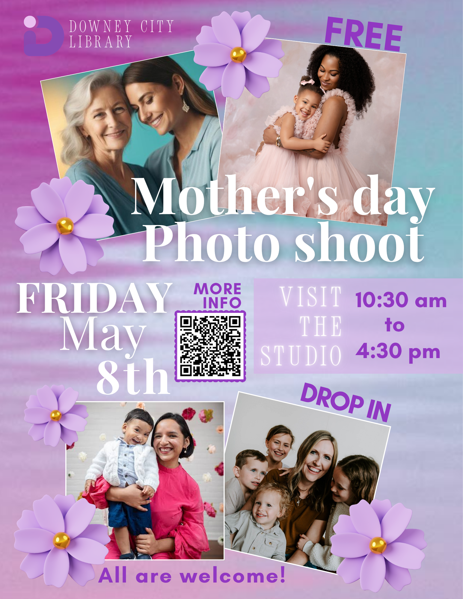 Mother’s Day Photo shoot in the Studio
