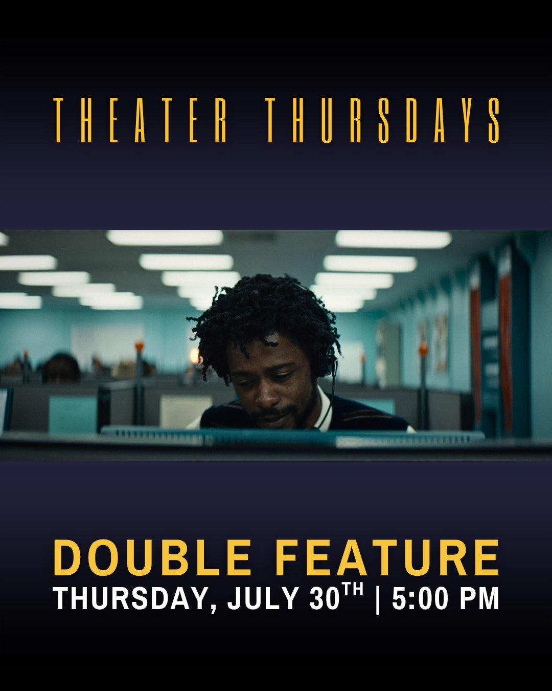 As part of Theater Thursdays: Double Feature, we conclude our July screenings with a film that uses sharp satire to examine ambition, identity, and the systems that shape everyday life. Blending sharp satire with surrealism, this story challenges aud