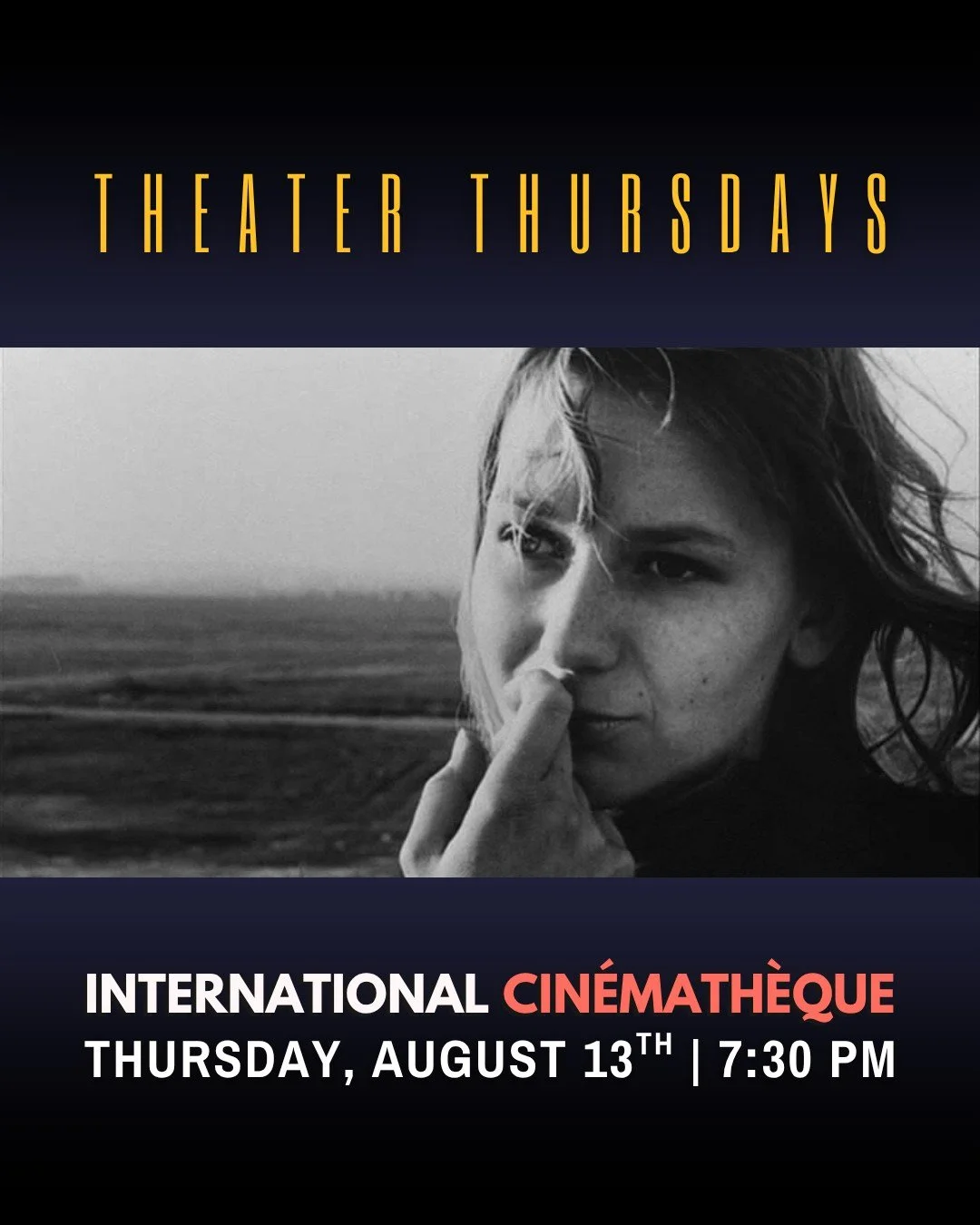 Following 12 Monkeys , Theater Thursdays: International Cin&eacute;math&egrave;que concludes the evening with the landmark short film that inspired it. Though radically different in style, both films share a fascination with memory, time, and the fra