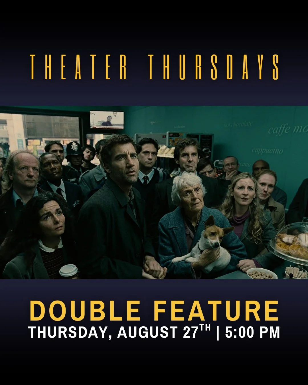 Closing our August Double Feature, Children of Men shifts from action to quiet urgency, asking what hope looks like when the future itself seems to have disappeared. Together with Edge of Tomorrow , these films imagine humanity at the edge of extinct
