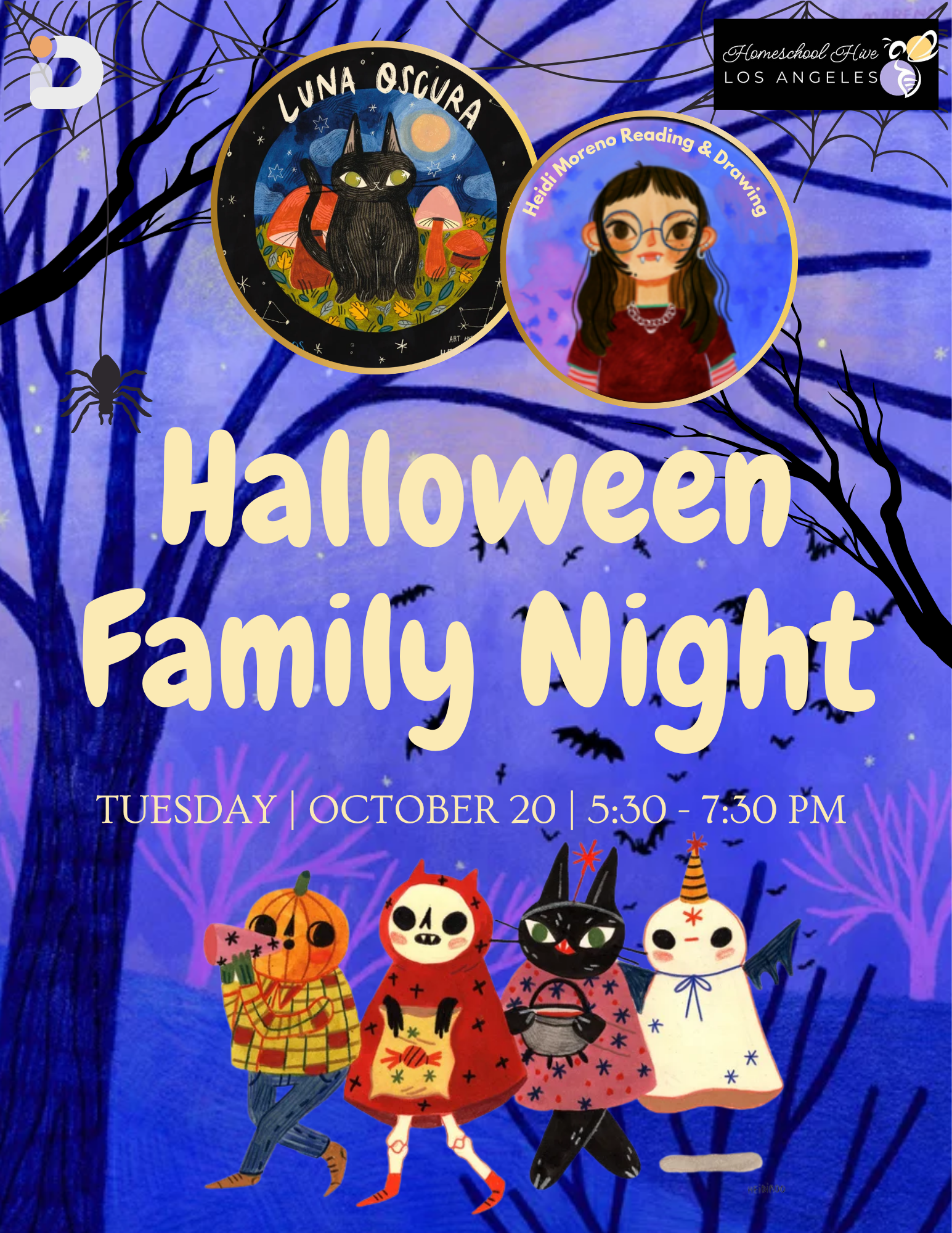 Halloween Family Night at Downey City Library