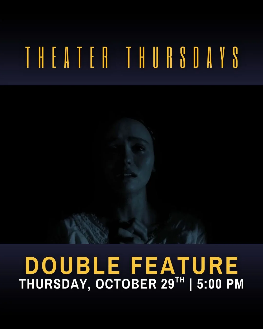 Some darkness, once invited in, never leaves.

Close out our October Double Feature with NOSFERATU, a gothic tale of obsession and dread, where an ancient count fixates on a young woman and brings ruin in his shadow. It&rsquo;s atmospheric, unsettlin