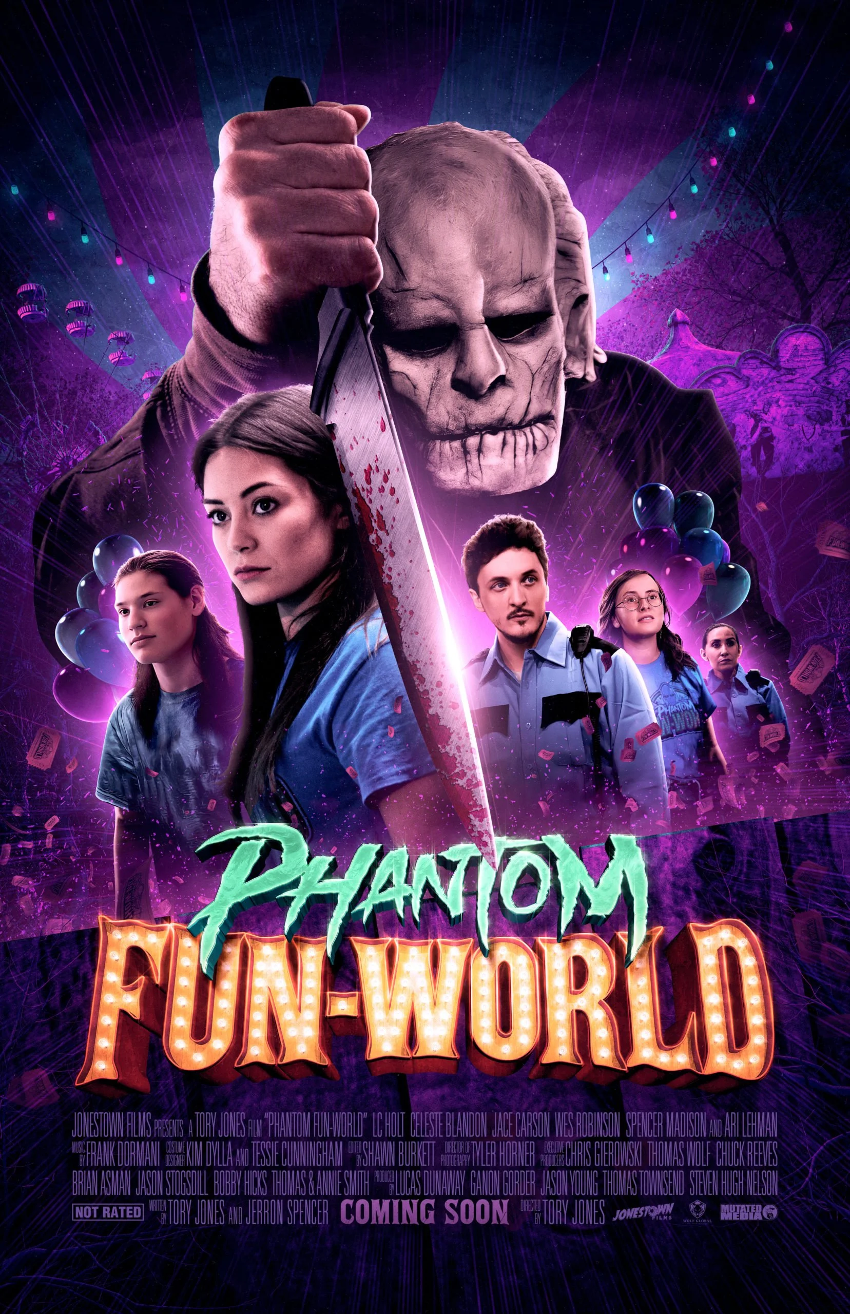 Movie poster for Phantom Fun-World